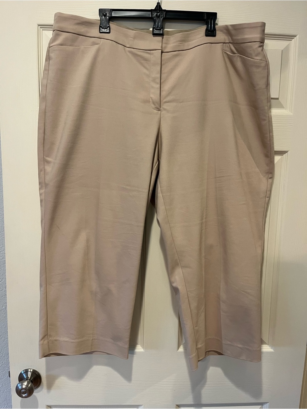 Investments Women's Cropped Trousers in Taupe